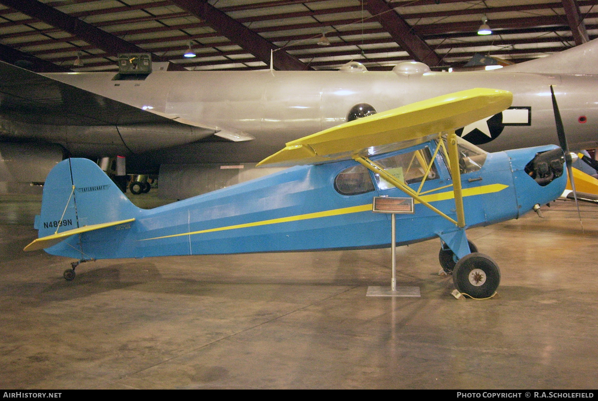 Aircraft Photo of N4899N | Taylorcraft DC-65 Tandem Trainer | AirHistory.net #93901