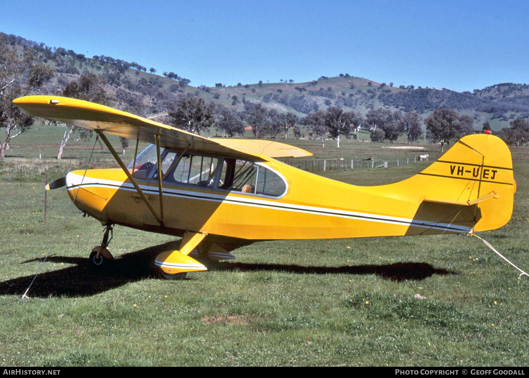 Aircraft Photo of VH-UEJ | Champion 7FC Tri-Traveler | AirHistory.net #93913