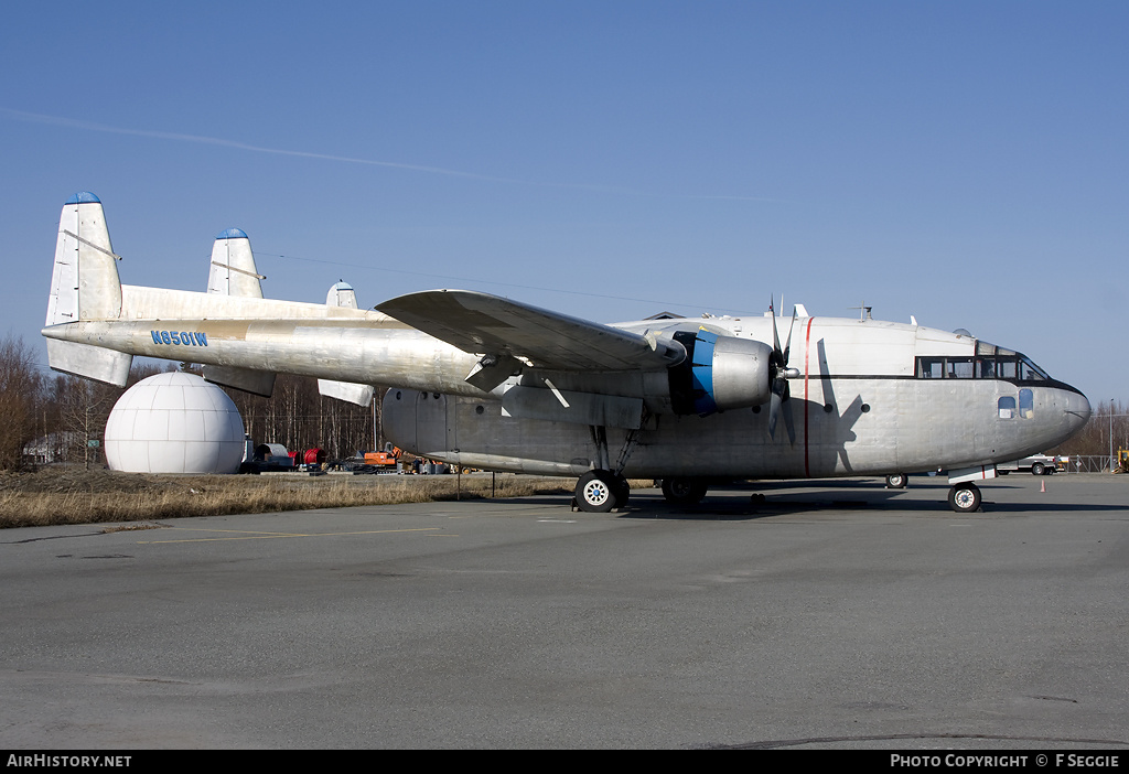 Aircraft Photo of N8501W | Fairchild C-119F Flying Boxcar | AirHistory.net #93922