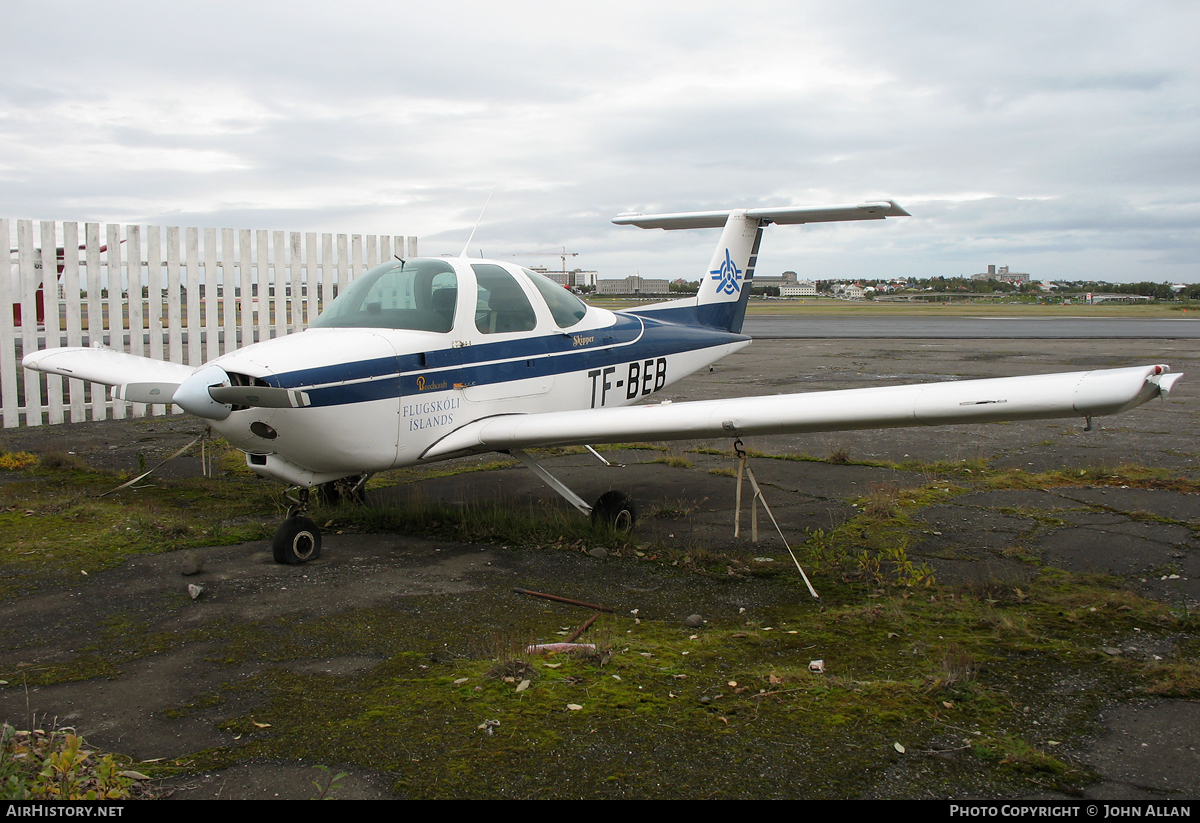 Aircraft Photo of TF-BEB | Beech 77 Skipper | Flugskóli Íslands | AirHistory.net #93927