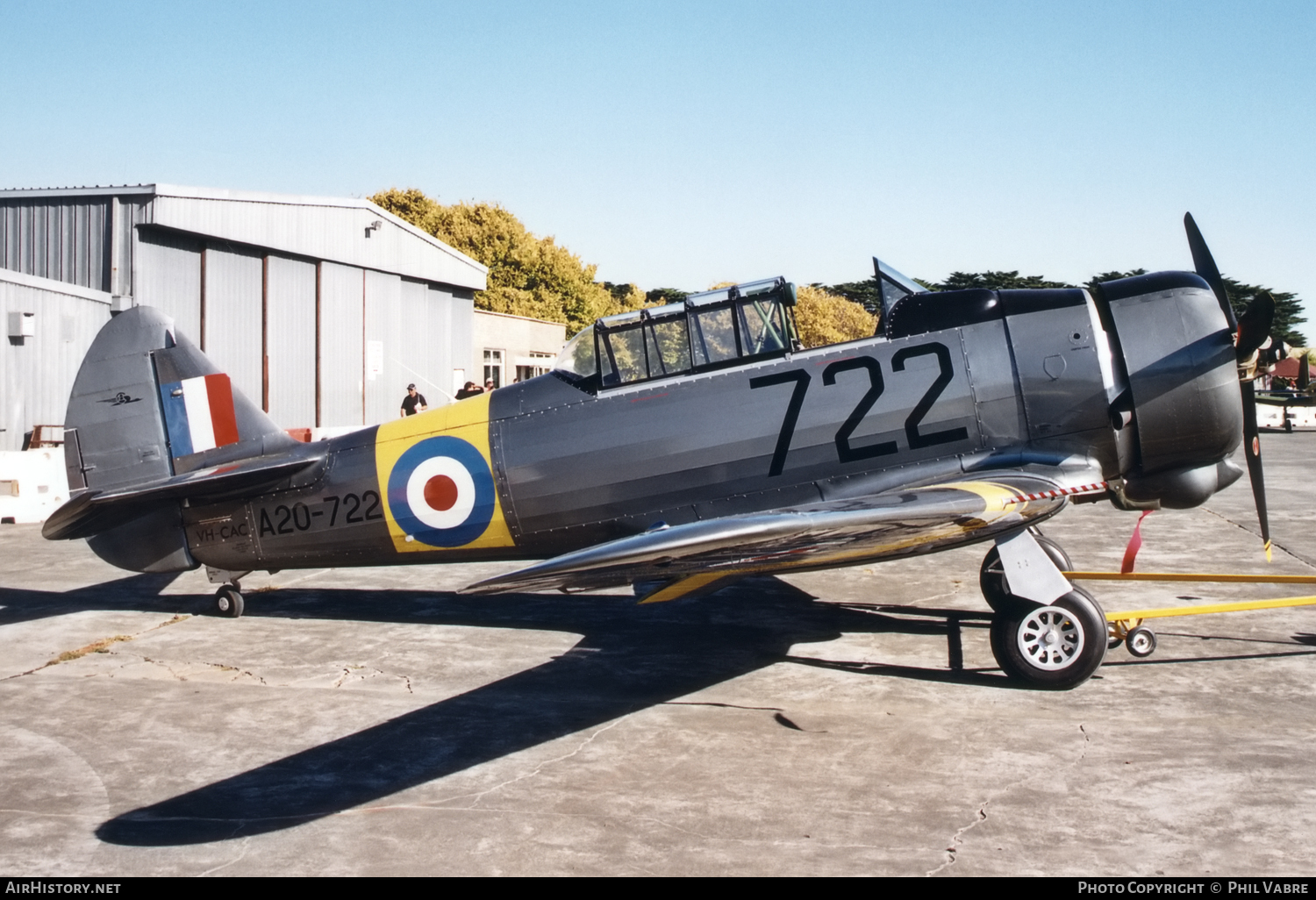 Aircraft Photo of VH-CAC / A20-722 | Commonwealth CA-16 Wirraway | Australia - Air Force | AirHistory.net #93933