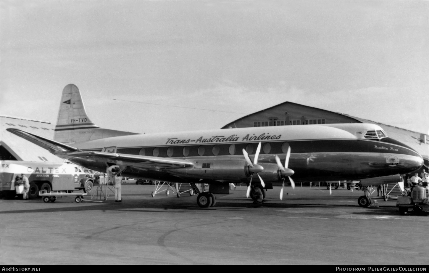 Aircraft Photo of VH-TVD | Vickers 720 Viscount | Trans-Australia Airlines - TAA | AirHistory.net #93944