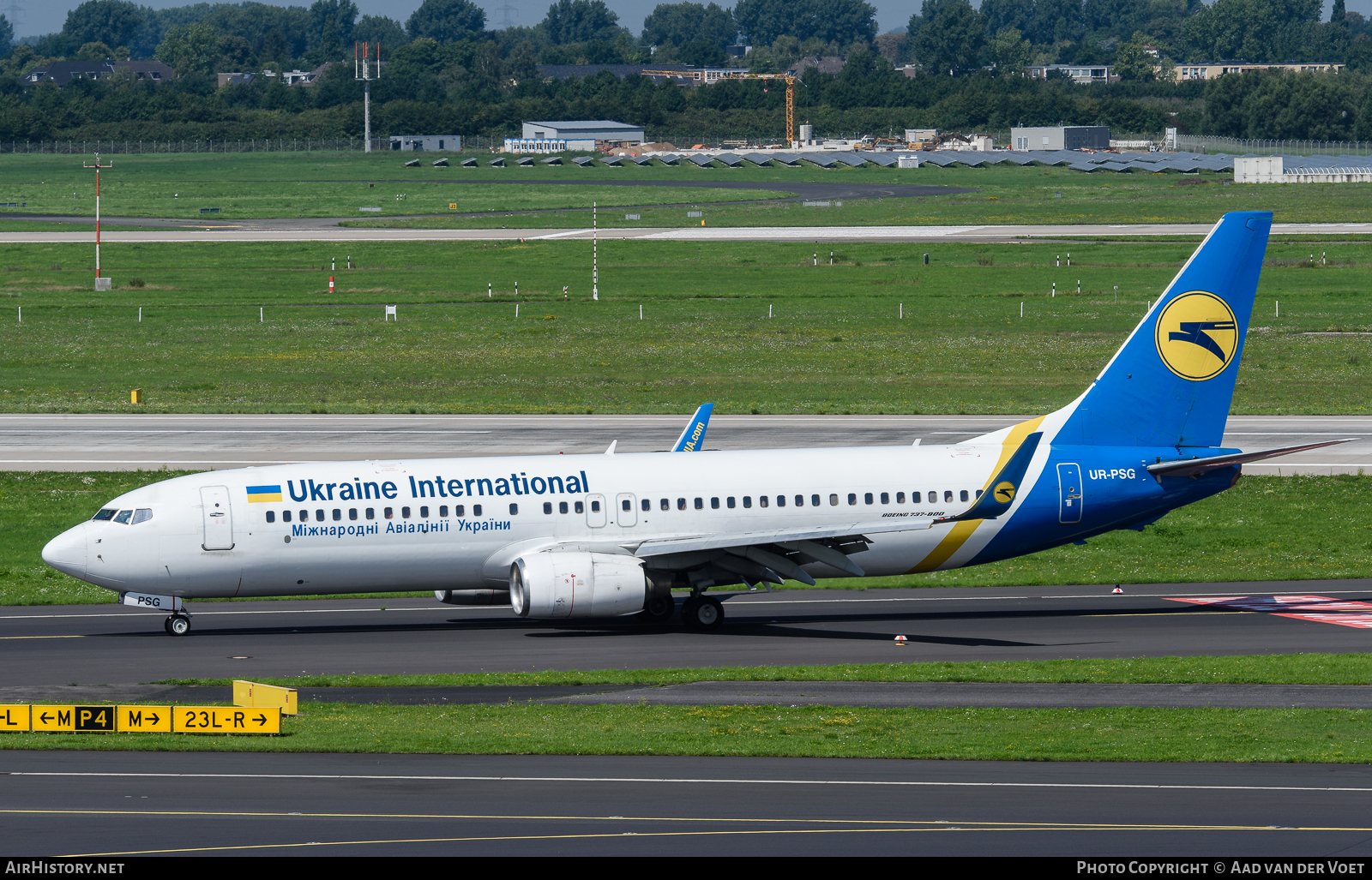 Aircraft Photo of UR-PSG | Boeing 737-85R | Ukraine International Airlines | AirHistory.net #93948