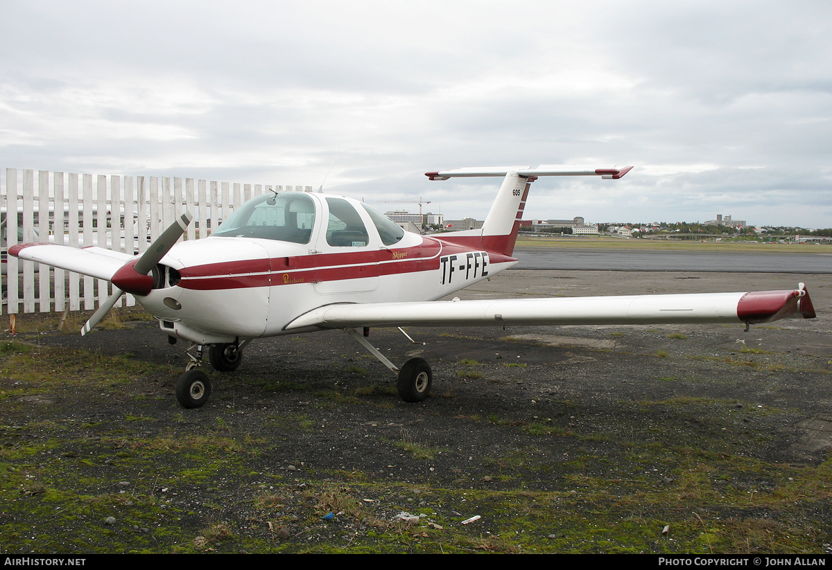 Aircraft Photo of TF-FFE | Beech 77 Skipper | AirHistory.net #93949