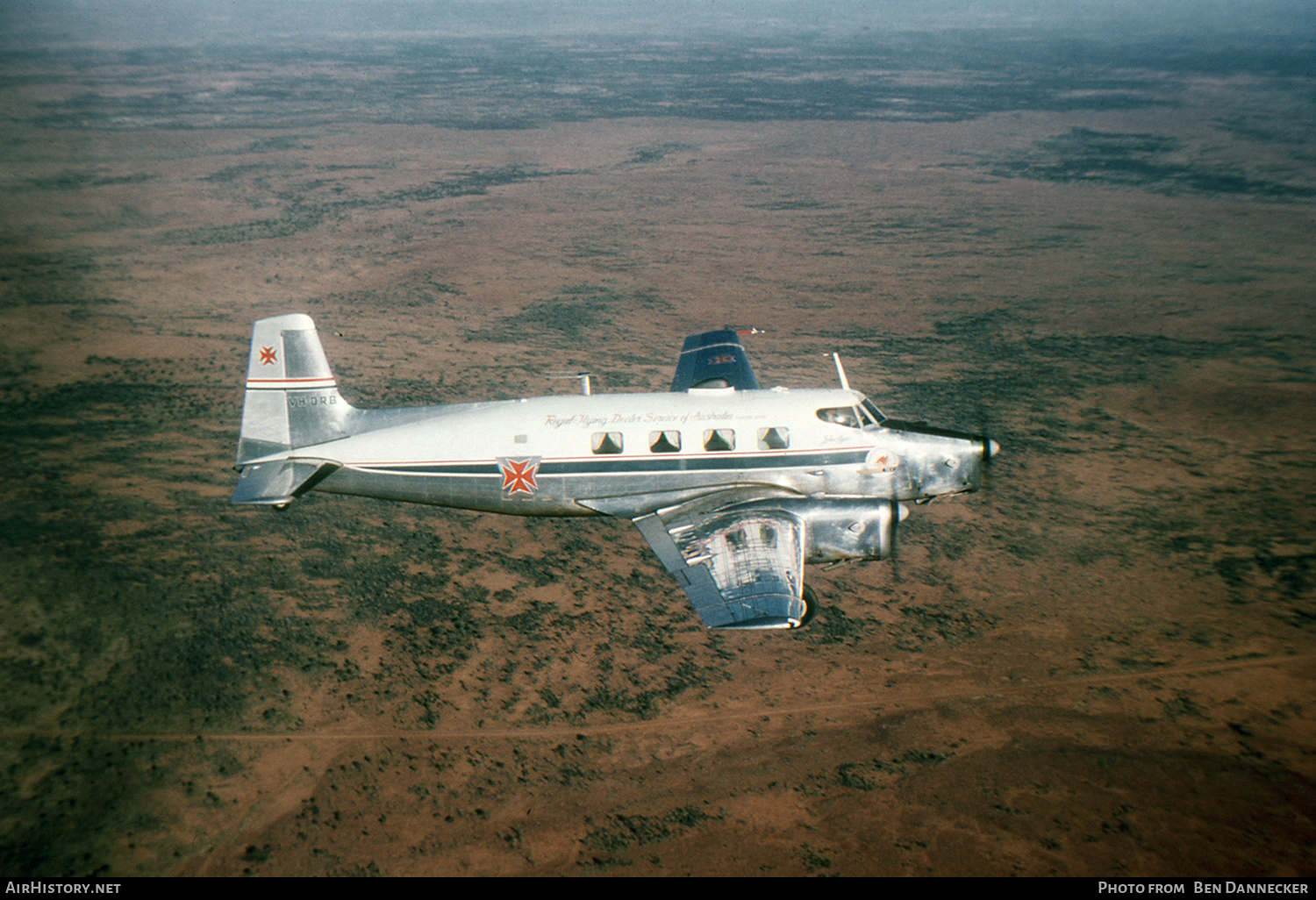 Aircraft Photo of VH-DRB | De Havilland Australia DHA-3 Drover Mk2 | Royal Flying Doctor Service - RFDS | AirHistory.net #93951