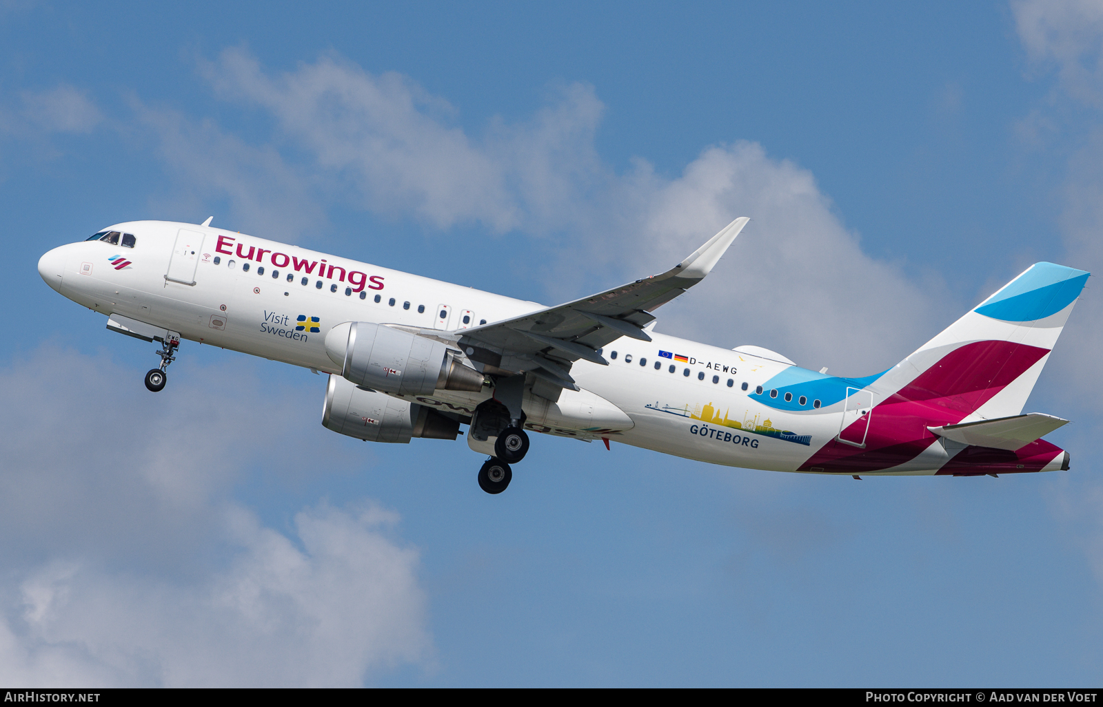 Aircraft Photo of D-AEWG | Airbus A320-214 | Eurowings | AirHistory.net #93965