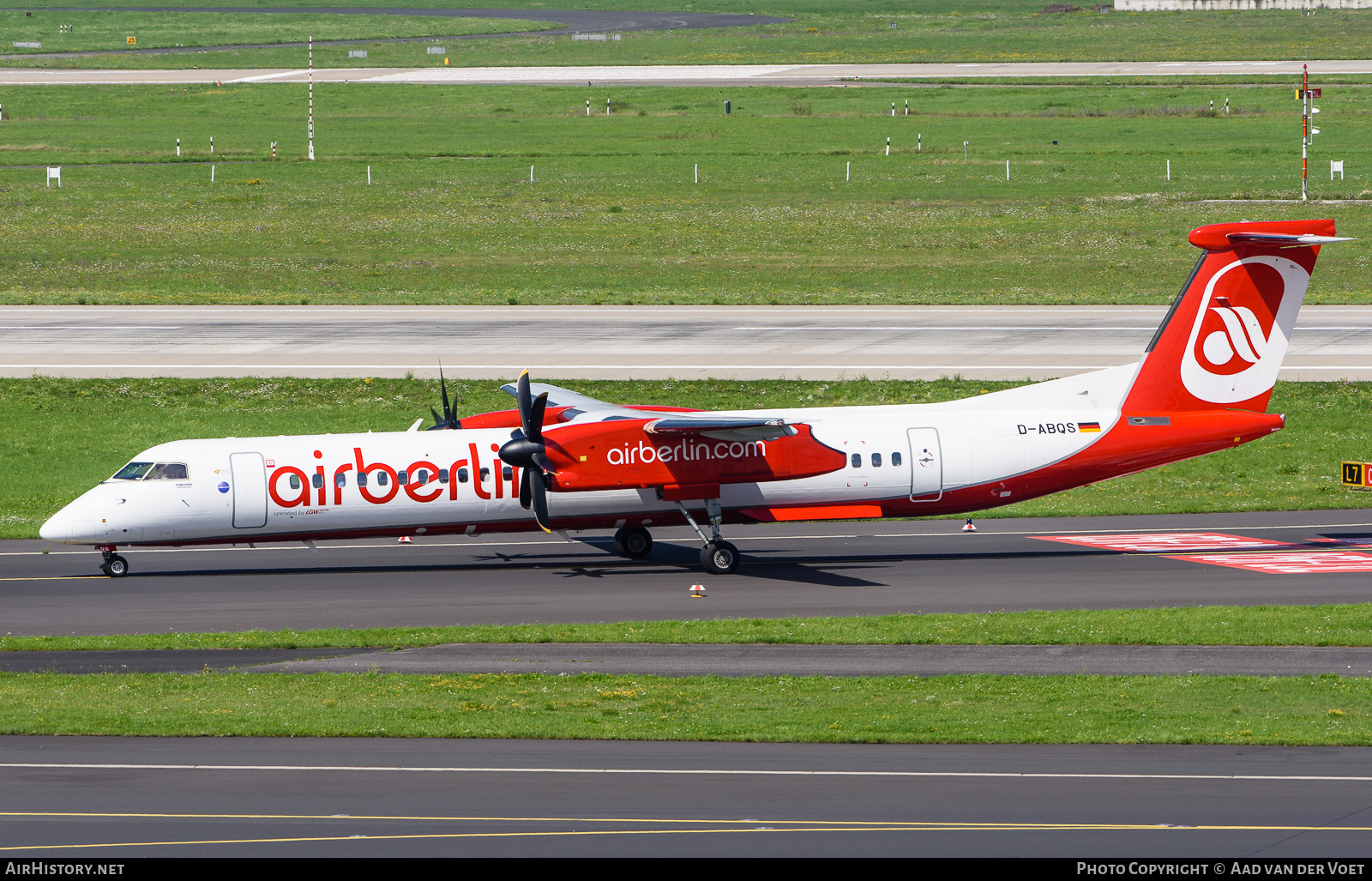 Aircraft Photo of D-ABQS | Bombardier DHC-8-402 Dash 8 | Air Berlin | AirHistory.net #93972