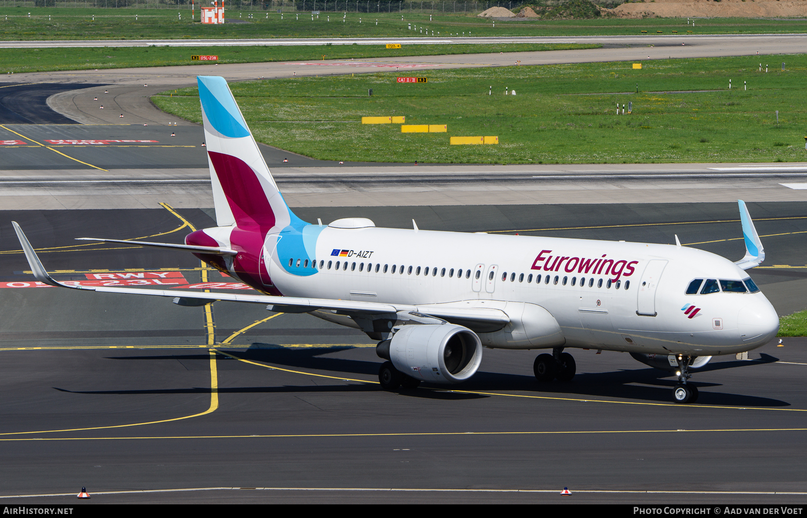 Aircraft Photo of D-AIZT | Airbus A320-214 | Eurowings | AirHistory.net #93977