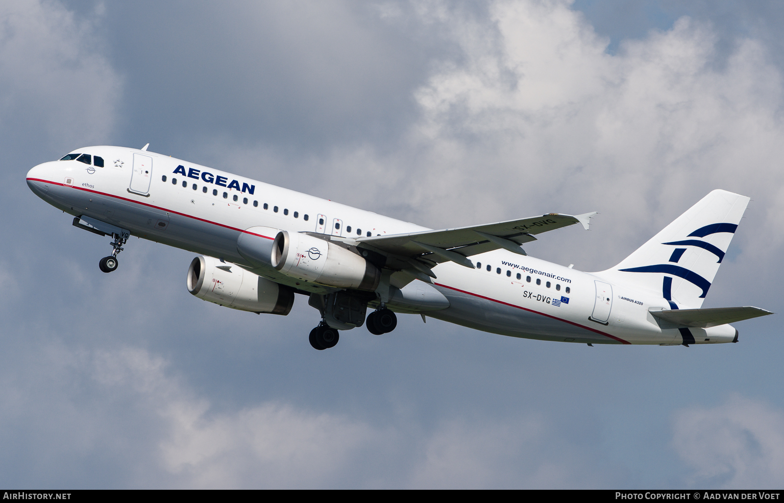 Aircraft Photo of SX-DVG | Airbus A320-232 | Aegean Airlines | AirHistory.net #93992