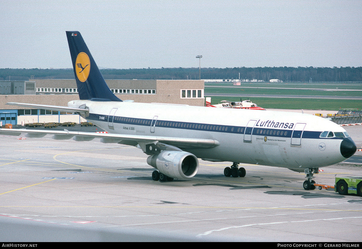 Aircraft Photo of D-AIAE | Airbus A300B2-1C | Lufthansa | AirHistory.net #93999
