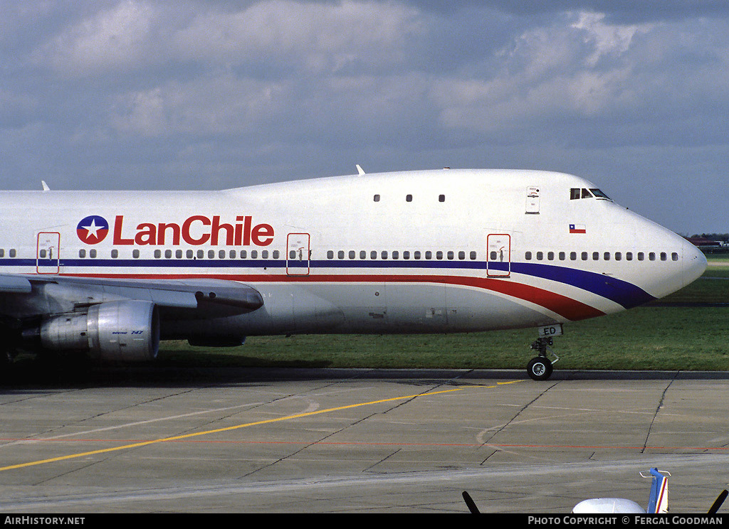 Aircraft Photo of EI-BED | Boeing 747-130 | LAN Chile - Línea Aérea Nacional | AirHistory.net #94045