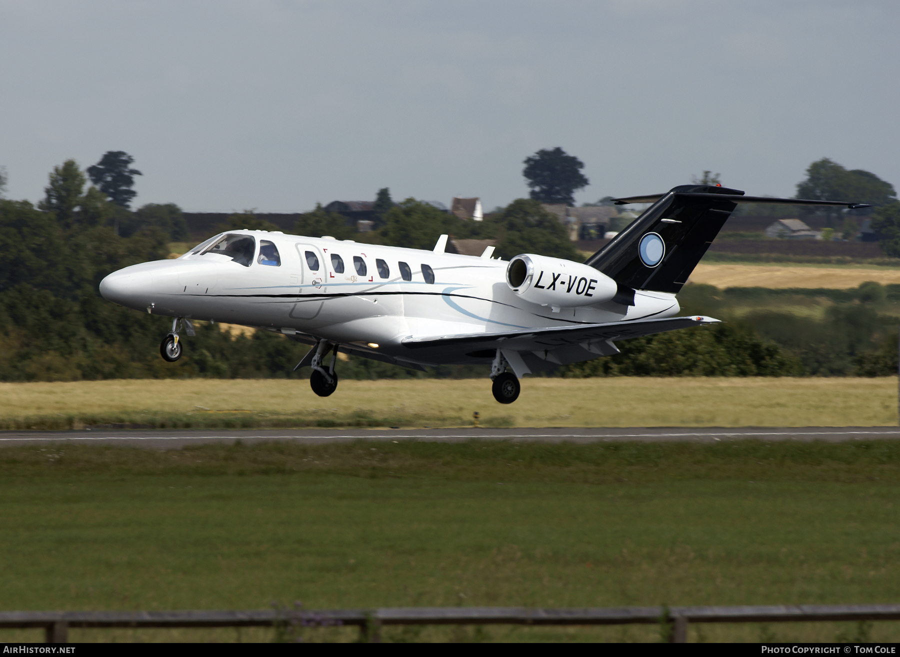 Aircraft Photo of LX-VOE | Cessna 525A CitationJet CJ2 | AirHistory.net #94056