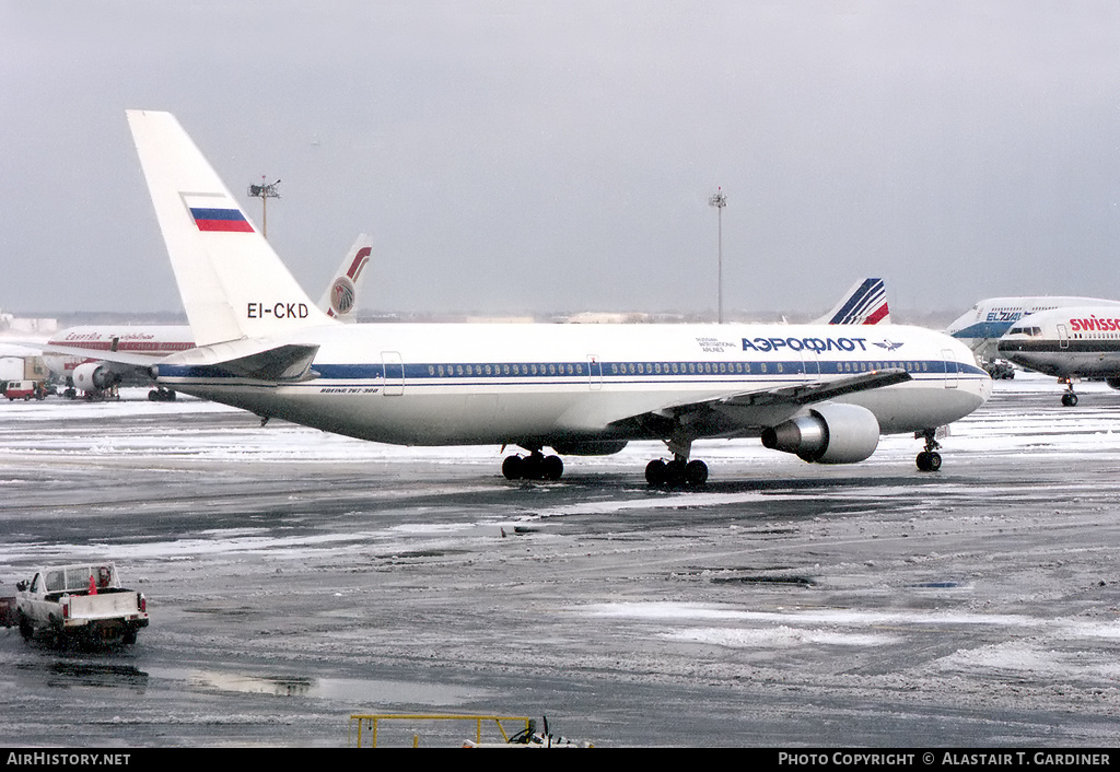 Aircraft Photo of EI-CKD | Boeing 767-3Y0/ER | Aeroflot - Russian International Airlines | AirHistory.net #94066