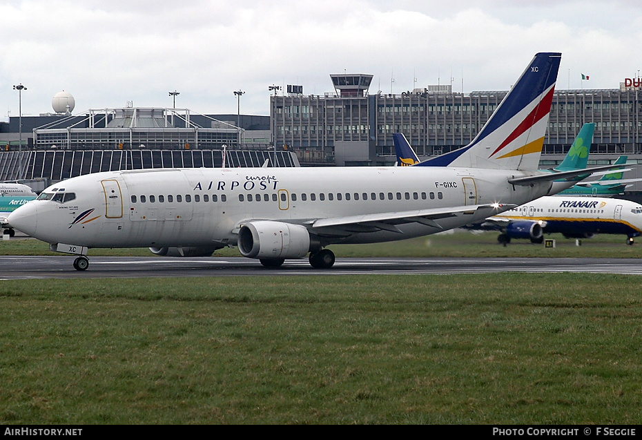 Aircraft Photo of F-GIXC | Boeing 737-38B(QC) | Europe Airpost | AirHistory.net #94068