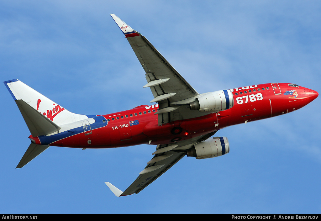 Aircraft Photo of VH-VBB | Boeing 737-7Q8 | Virgin Blue Airlines | AirHistory.net #94080