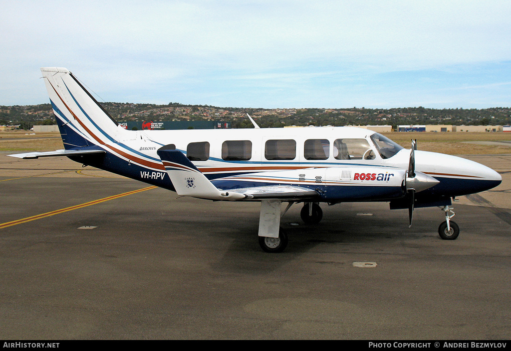 Aircraft Photo of VH-RPV | Piper PA-31-350 Navajo Chieftain | Rossair Charter | AirHistory.net #94082