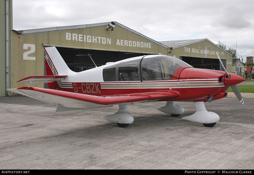 Aircraft Photo of G-CBZK | Robin DR-400-180 Regent | AirHistory.net #94097