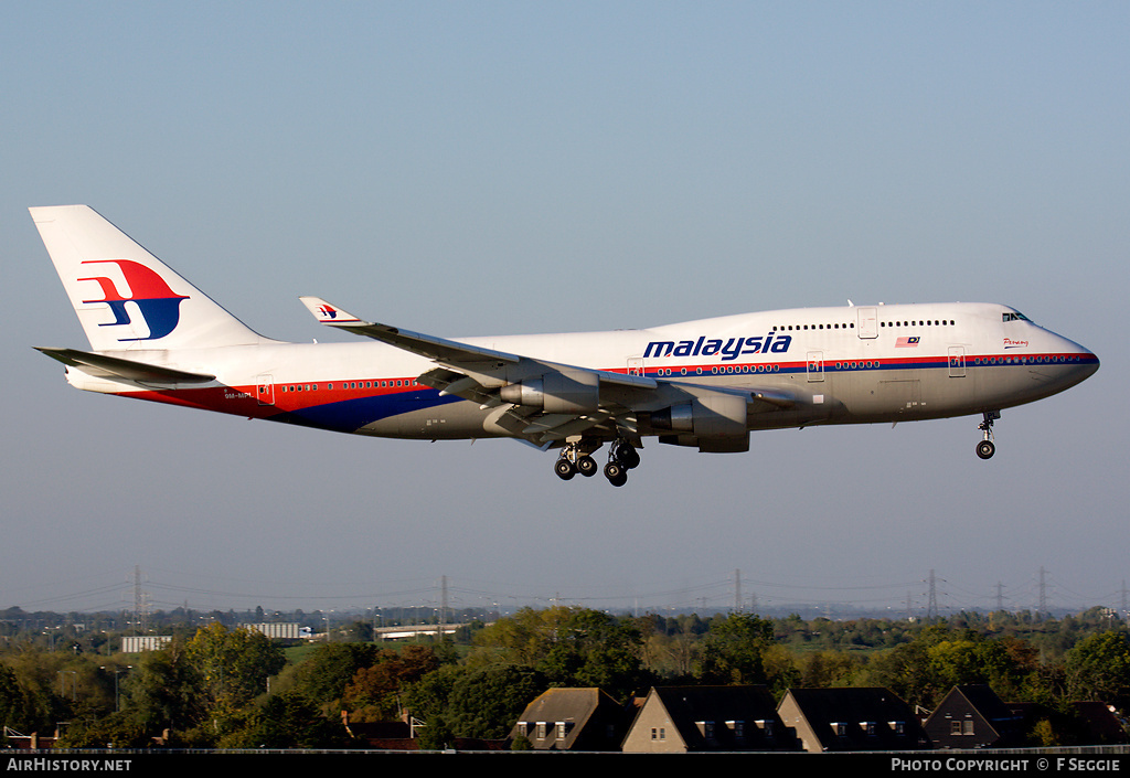 Aircraft Photo of 9M-MPI | Boeing 747-4H6 | Malaysia Airlines | AirHistory.net #94103