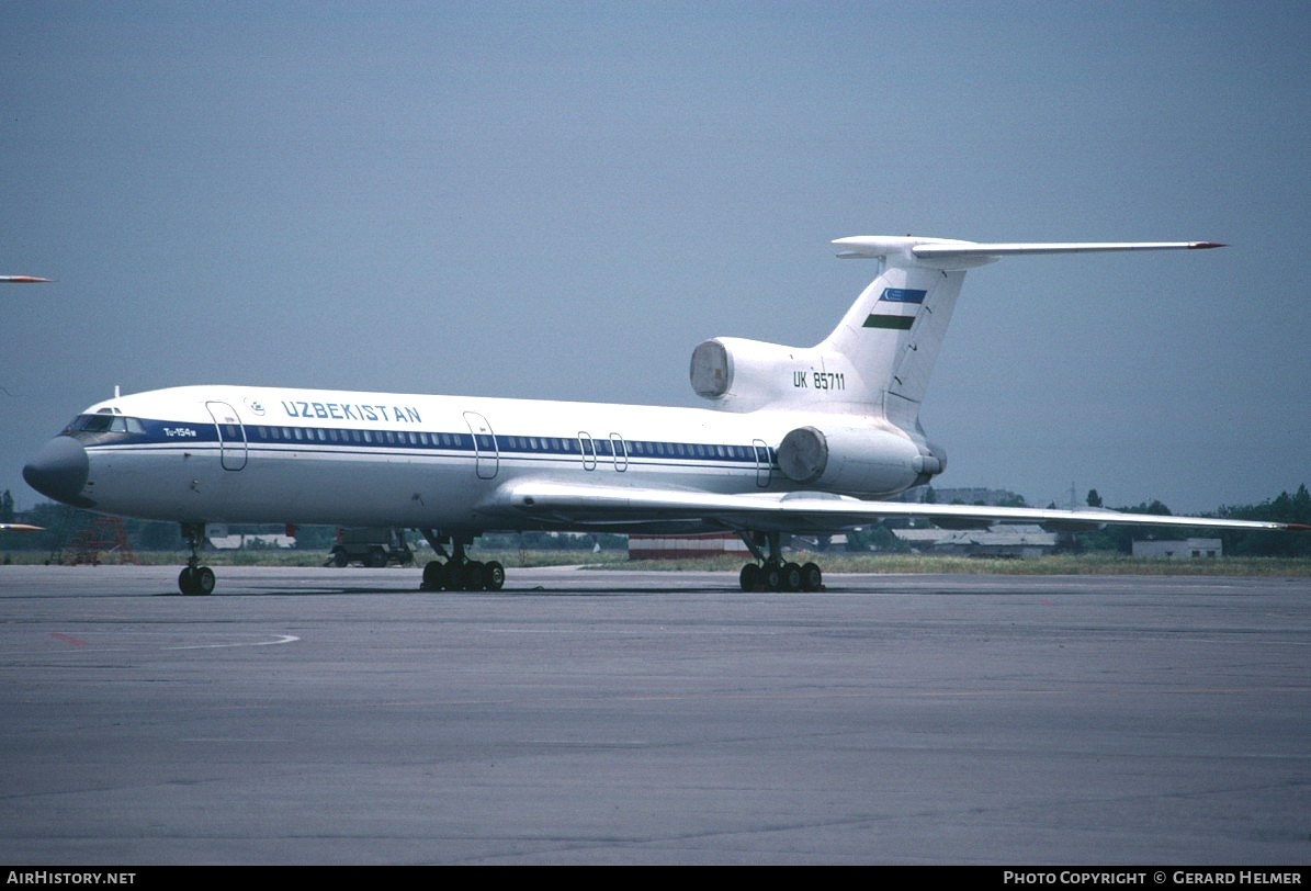 Aircraft Photo of UK-85711 | Tupolev Tu-154M | Uzbekistan Airways | AirHistory.net #94118