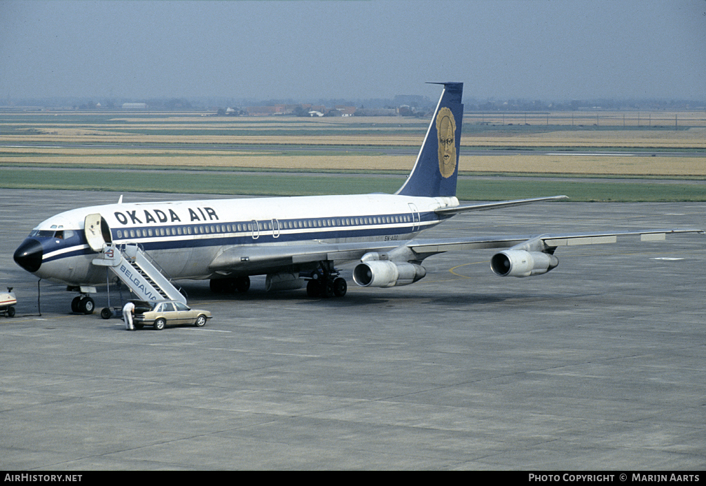 Aircraft Photo of 5N-AOQ | Boeing 707-355C | Okada Air | AirHistory.net #94141