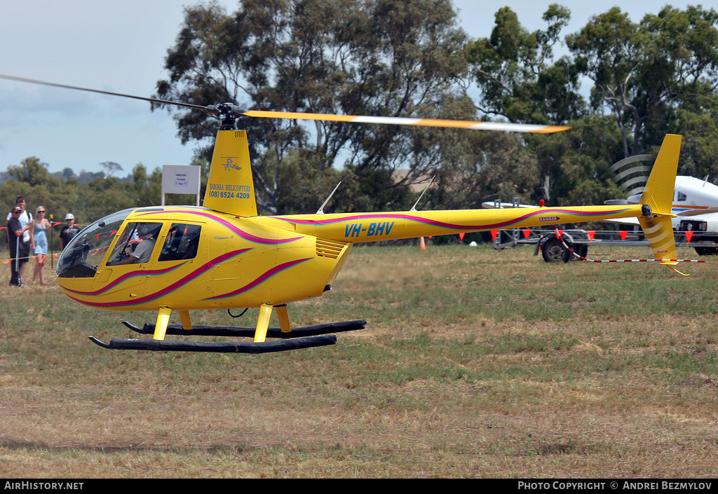 Aircraft Photo of VH-BHV | Robinson R-44 Clipper II | Barossa Helicopters | AirHistory.net #94167