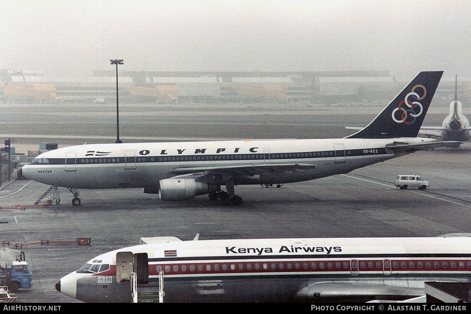 Aircraft Photo of SX-BEE | Airbus A300B4-203 | Olympic | AirHistory.net #94192