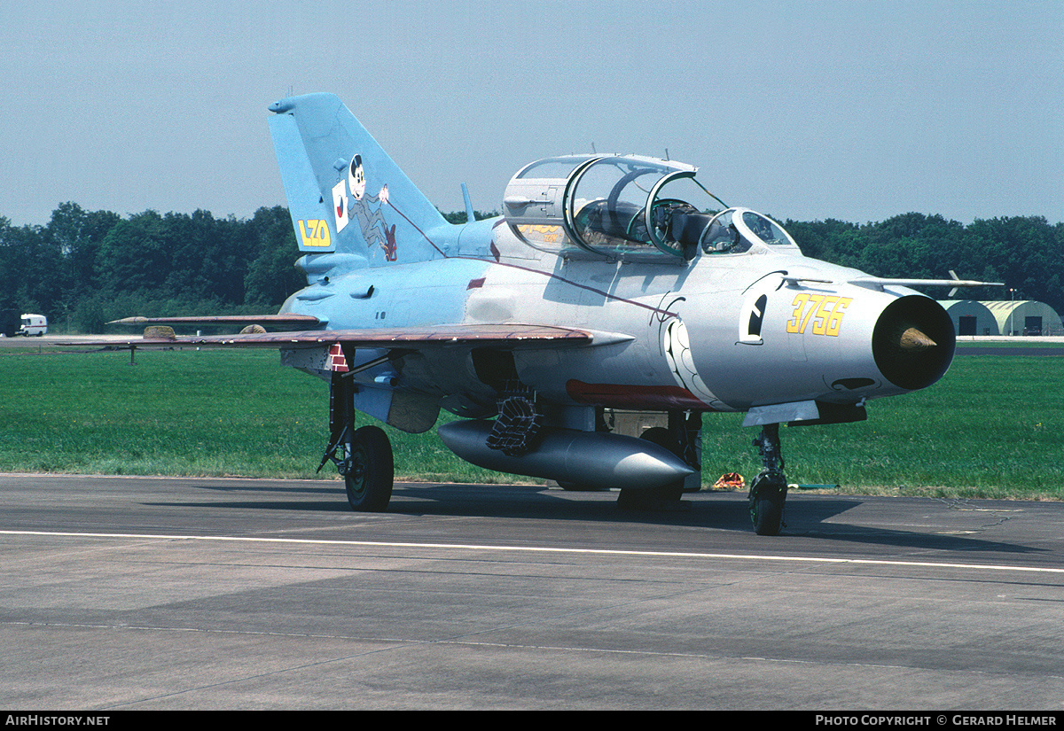 Aircraft Photo of 3756 | Mikoyan-Gurevich MiG-21UM | Czechia - Air Force | AirHistory.net #94193