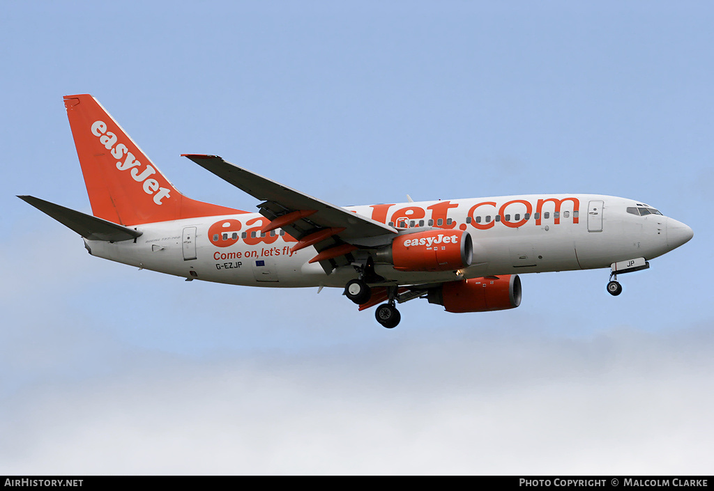 Aircraft Photo of G-EZJP | Boeing 737-73V | EasyJet | AirHistory.net #94198