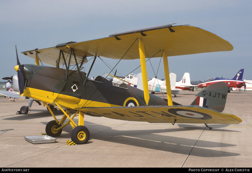 Aircraft Photo of G-AJTW | De Havilland D.H. 82A Tiger Moth II | UK - Air Force | AirHistory.net #94206