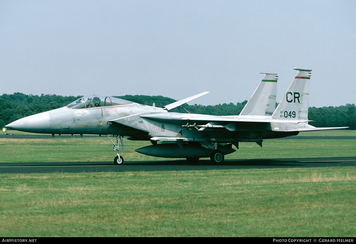 Aircraft Photo of 81-0049 / AF81-049 | McDonnell Douglas F-15C Eagle | USA - Air Force | AirHistory.net #94218