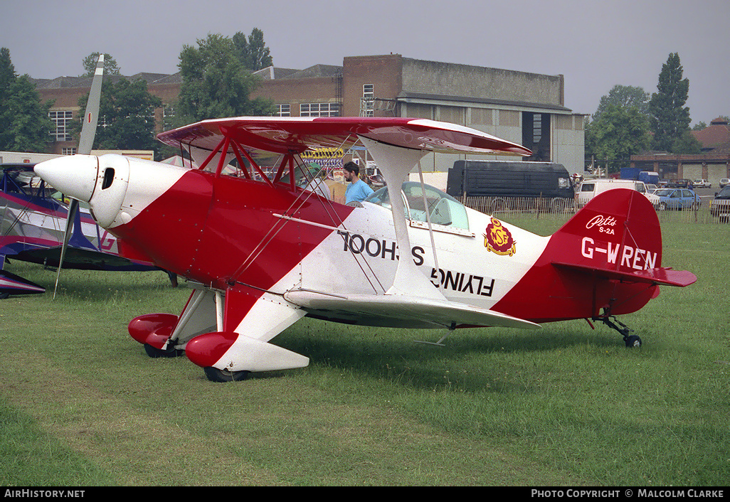 Aircraft Photo of G-WREN | Aerotek Pitts S-2A Special | Northamptonshire School of Flying | AirHistory.net #94227