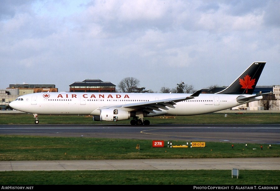 Aircraft Photo of C-GHKW | Airbus A330-343 | Air Canada | AirHistory.net #94231