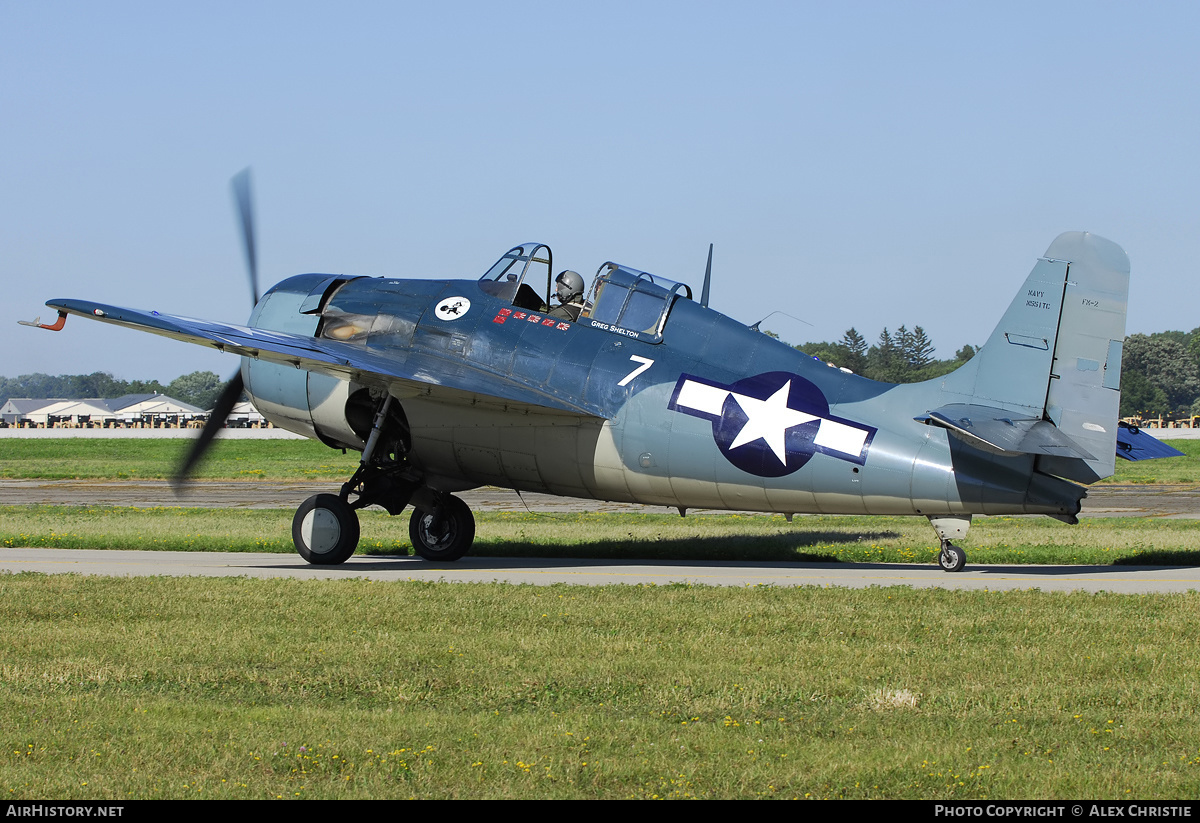 Aircraft Photo of N551TC | Grumman FM-2 Wildcat | USA - Navy | AirHistory.net #94238