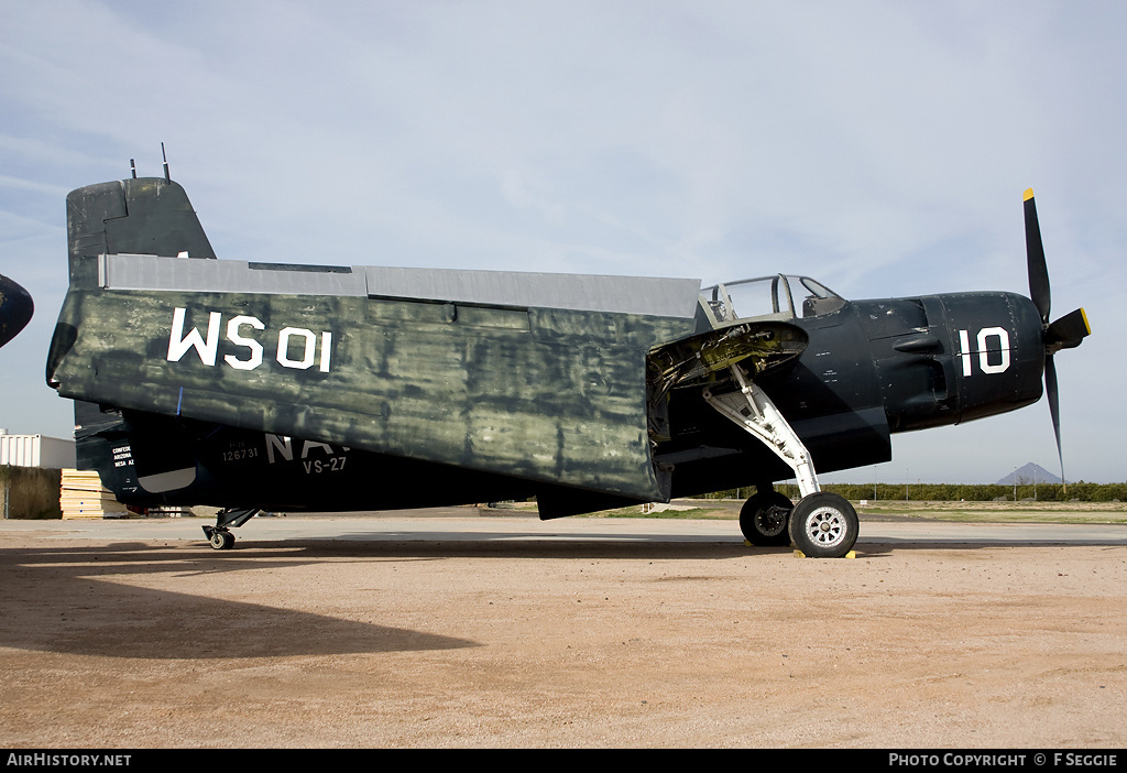 Aircraft Photo of N9993Z / 126731 | Grumman AF-2S Guardian | USA - Navy | AirHistory.net #94242