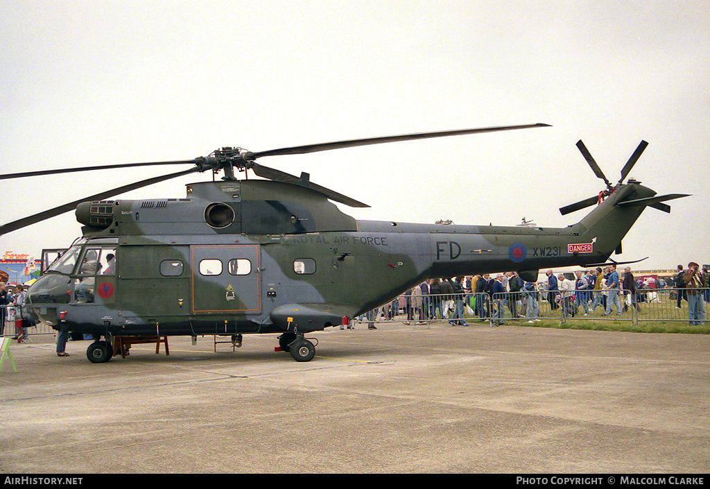 Aircraft Photo of XW231 | Aerospatiale SA-330E Puma HC1 | UK - Air Force | AirHistory.net #94246