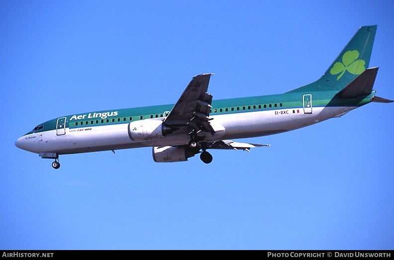 Aircraft Photo of EI-BXC | Boeing 737-448 | Aer Lingus | AirHistory.net #94248