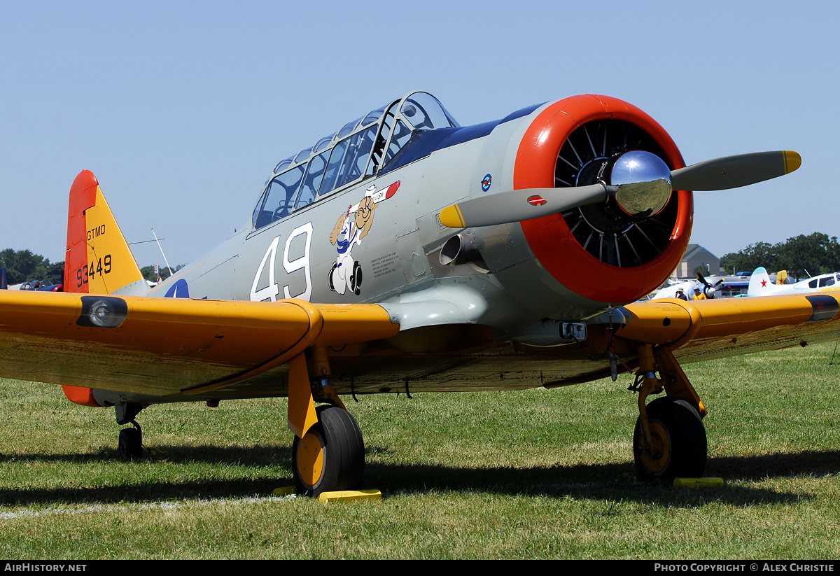 Aircraft Photo of N29931 / 93449 | North American T-6G Texan | USA - Navy | AirHistory.net #94270