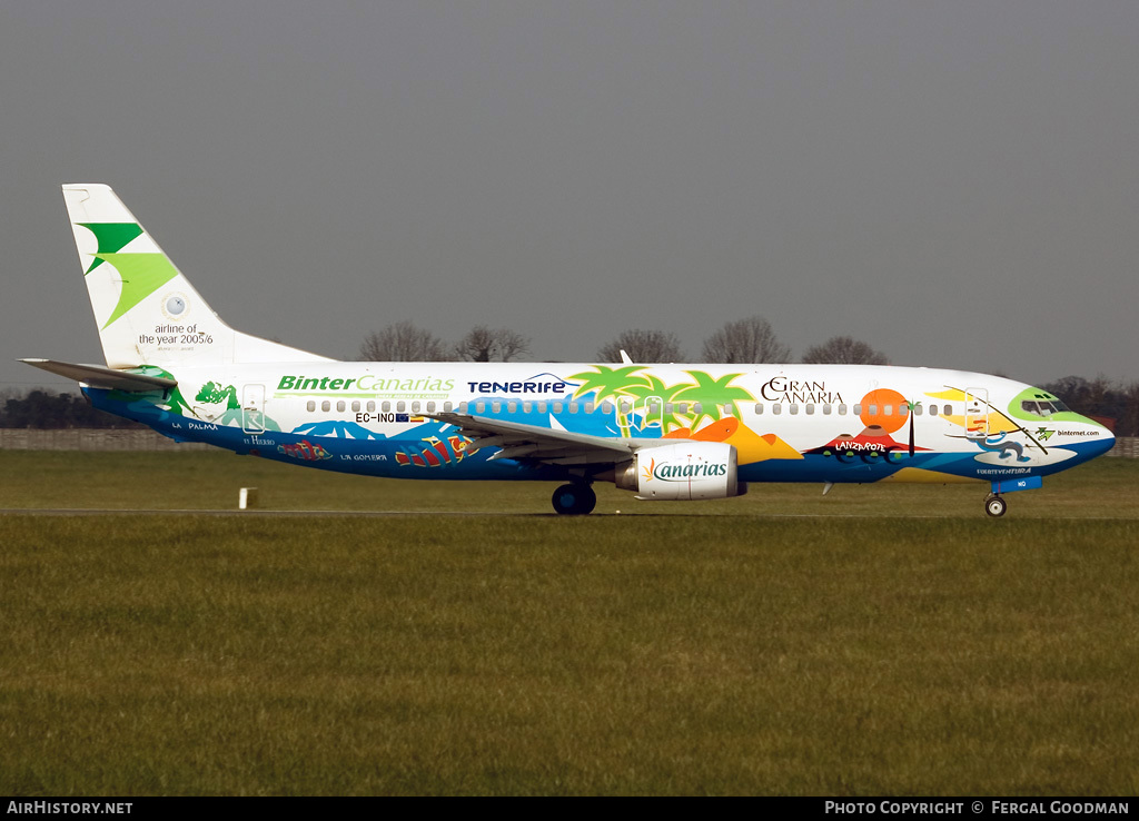 Aircraft Photo of EC-INQ | Boeing 737-4Q8 | Binter Canarias | AirHistory.net #94275