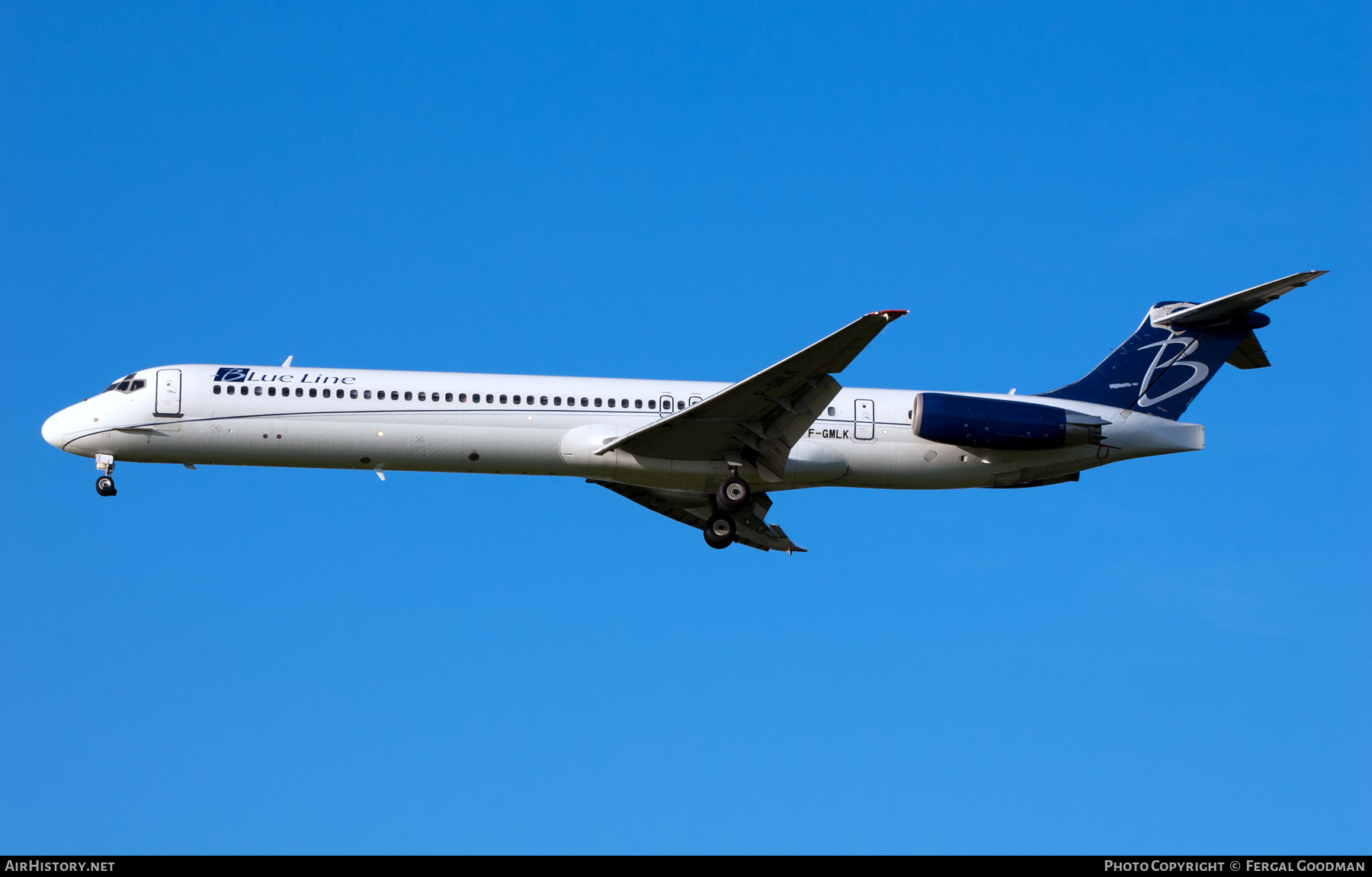 Aircraft Photo of F-GMLK | McDonnell Douglas MD-83 (DC-9-83) | Blue Line | AirHistory.net #94285