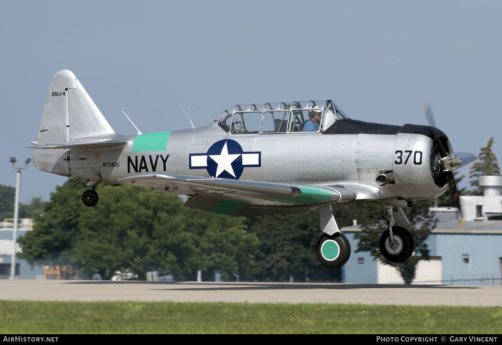 Aircraft Photo of N7090C | North American SNJ-4 Texan | USA - Navy | AirHistory.net #94291