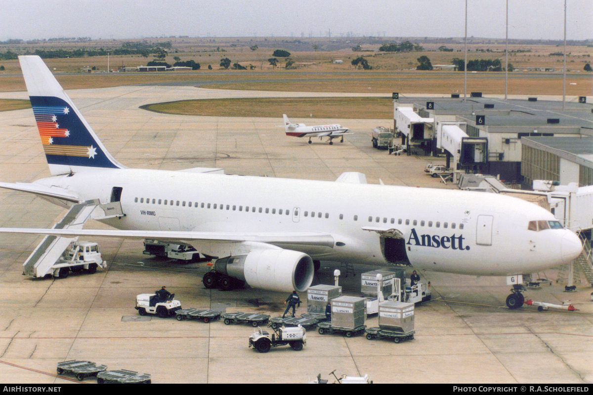 Aircraft Photo of VH-RMG | Boeing 767-277 | Ansett | AirHistory.net #94314