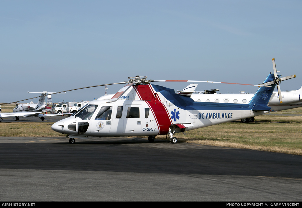 Aircraft Photo of C-GHJV | Sikorsky S-76A | BCEHS - BC Emergency Health Services | AirHistory.net #94315