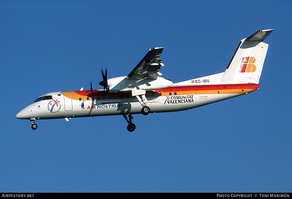Aircraft Photo of EC-IBS | Bombardier DHC-8-315Q Dash 8 | Iberia Regional | AirHistory.net #94334