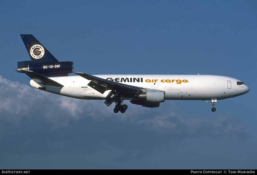 Aircraft Photo of N604GC | McDonnell Douglas DC-10-30(F) | Gemini Air Cargo | AirHistory.net #94335