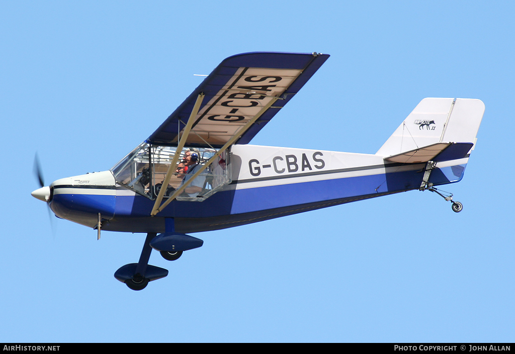Aircraft Photo of G-CBAS | Rans S-6ES/TD Coyote II | AirHistory.net #94349