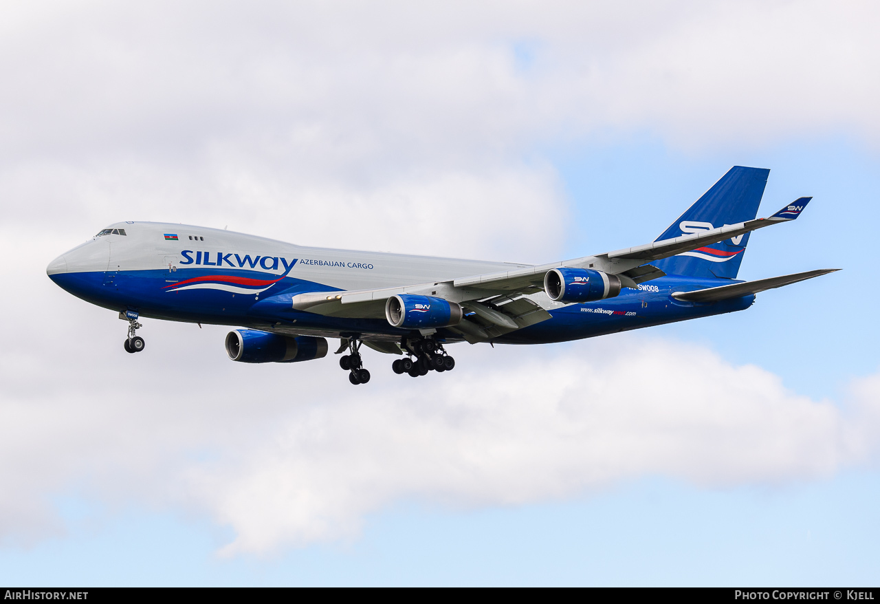 Aircraft Photo of 4K-SW008 | Boeing 747-4R7F/SCD | SilkWay Azerbaijan Cargo | AirHistory.net #94360