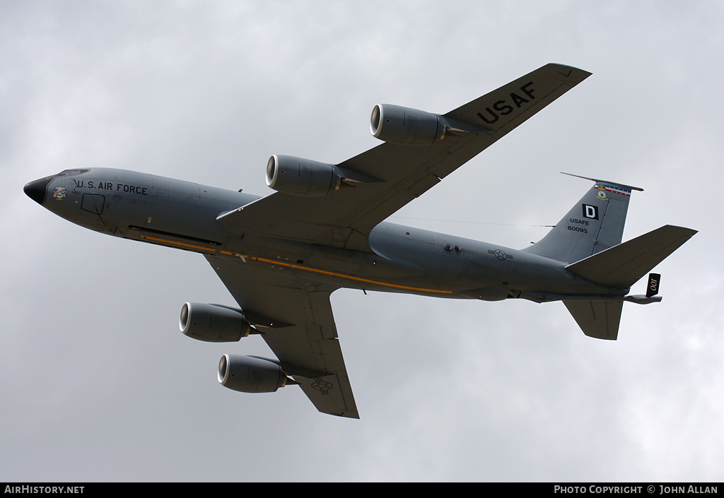 Aircraft Photo of 58-0093 / 80093 | Boeing KC-135R Stratotanker | USA - Air Force | AirHistory.net #94361