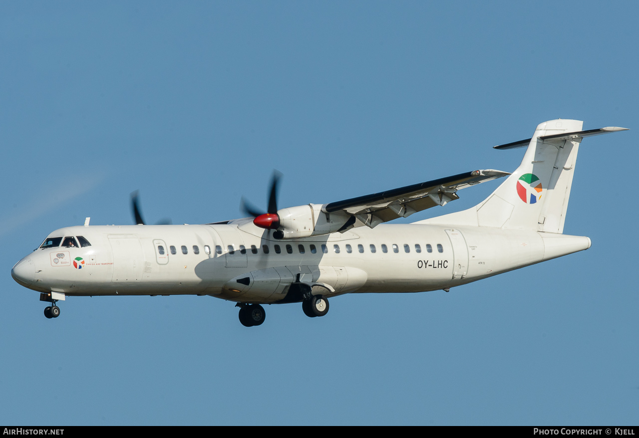 Aircraft Photo of OY-LHC | ATR ATR-72-212 | Danish Air Transport - DAT | AirHistory.net #94367
