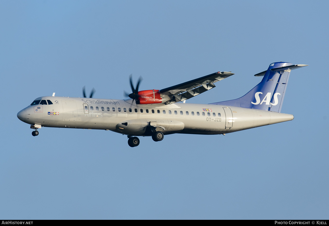 Aircraft Photo of OY-JZB | ATR ATR-72-600 (ATR-72-212A) | Scandinavian Airlines - SAS | AirHistory.net #94372