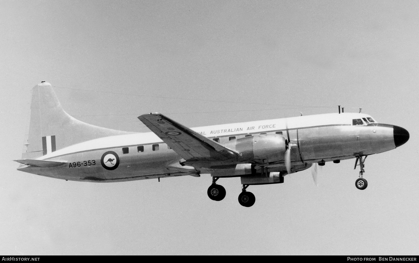 Aircraft Photo of A96-353 | Convair 440-78 Metropolitan | Australia - Air Force | AirHistory.net #94373